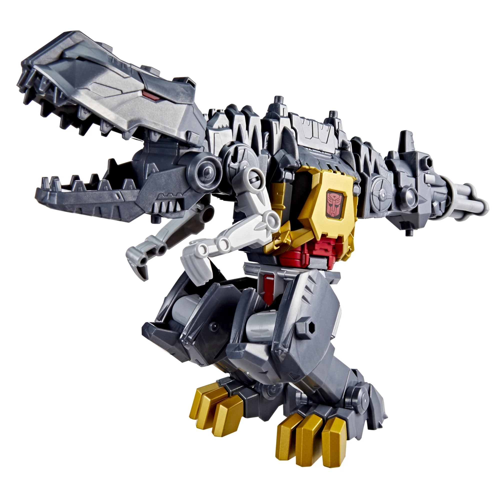 Transformers CYBERWORLD Grimlock Chomp & Battle Action Figure - Image 5