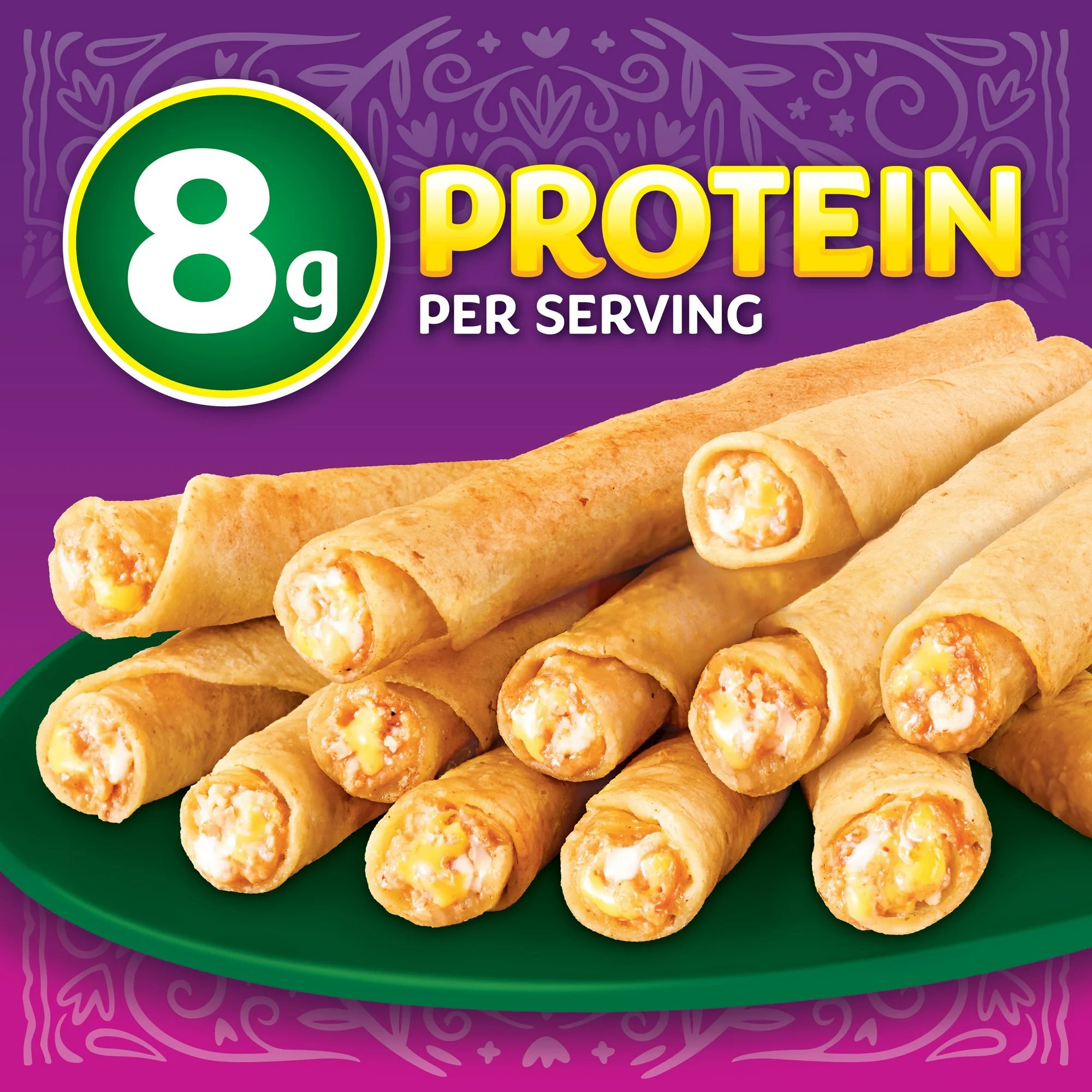 Jose Ole Chicken & Cheese Flour Taquitos, Frozen Mexican Food, 22.5 oz, 15 Count - Image 2