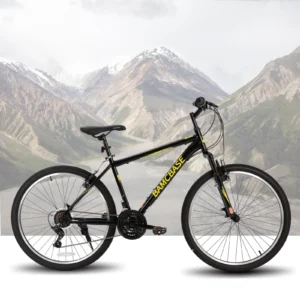 Hiland 26 27.5 29 Inch Mountain Bike, Mens Womens MTB with 21 Speeds, High-Tensile Steel Frame, V Brake, Hardtail Bicycle for Adults