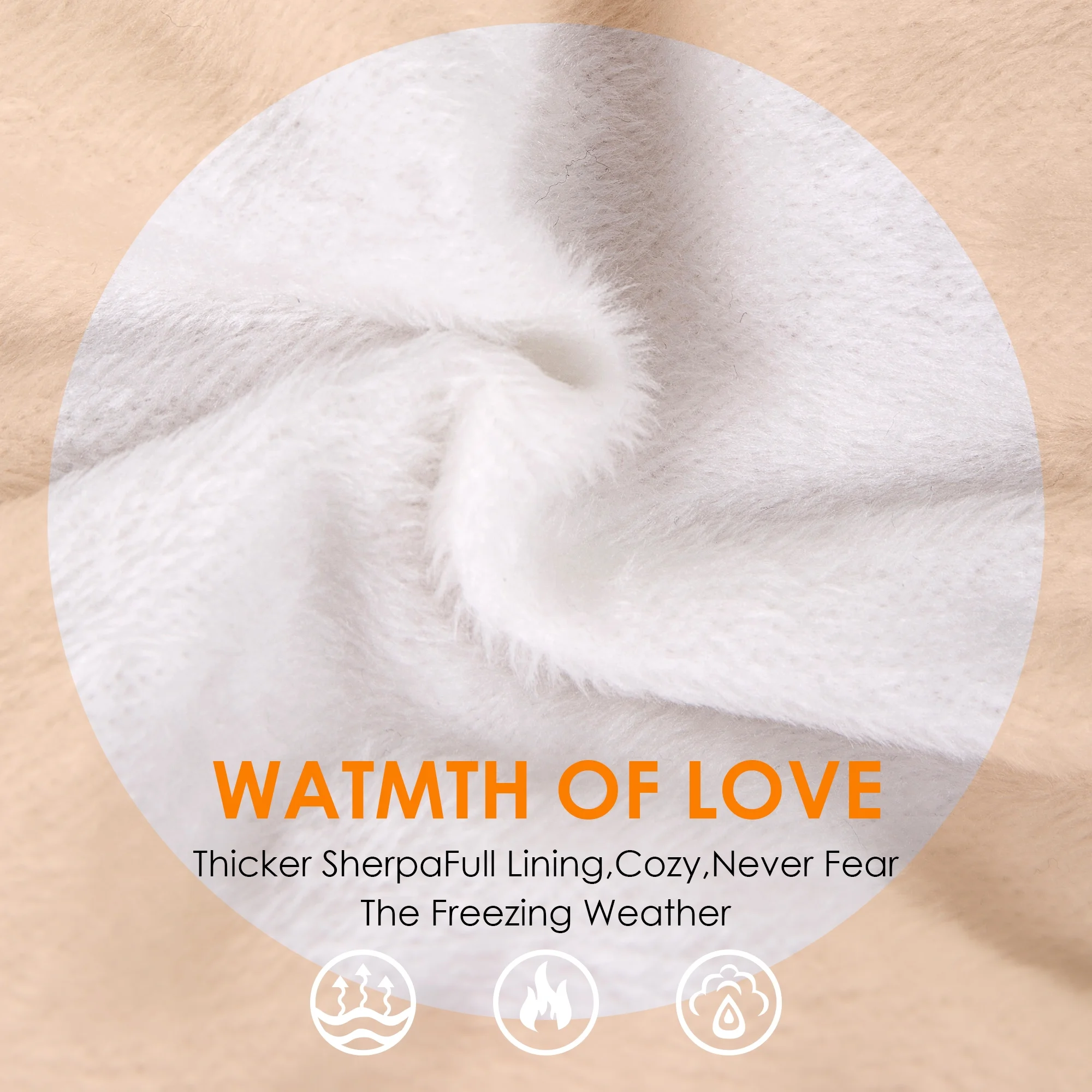 REDESS Winter Beanie Hat for Women with Warm Fleece Lined, Thick Slouchy Knit Skull Ski Cap-Black - Image 5