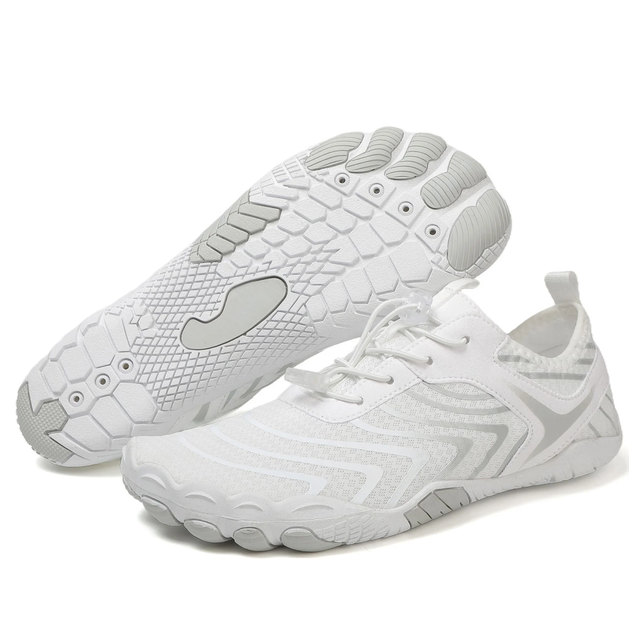 BERANMEY Pro Barefoot Shoes for Women & Men Wide Toe Box Hiking Water Shoes Non-Slip Breathable Barefoot Swim Surf Shoes for Beach Pool Aqua Running & Walking Fast Drainage & Waterproof Design - Image 5