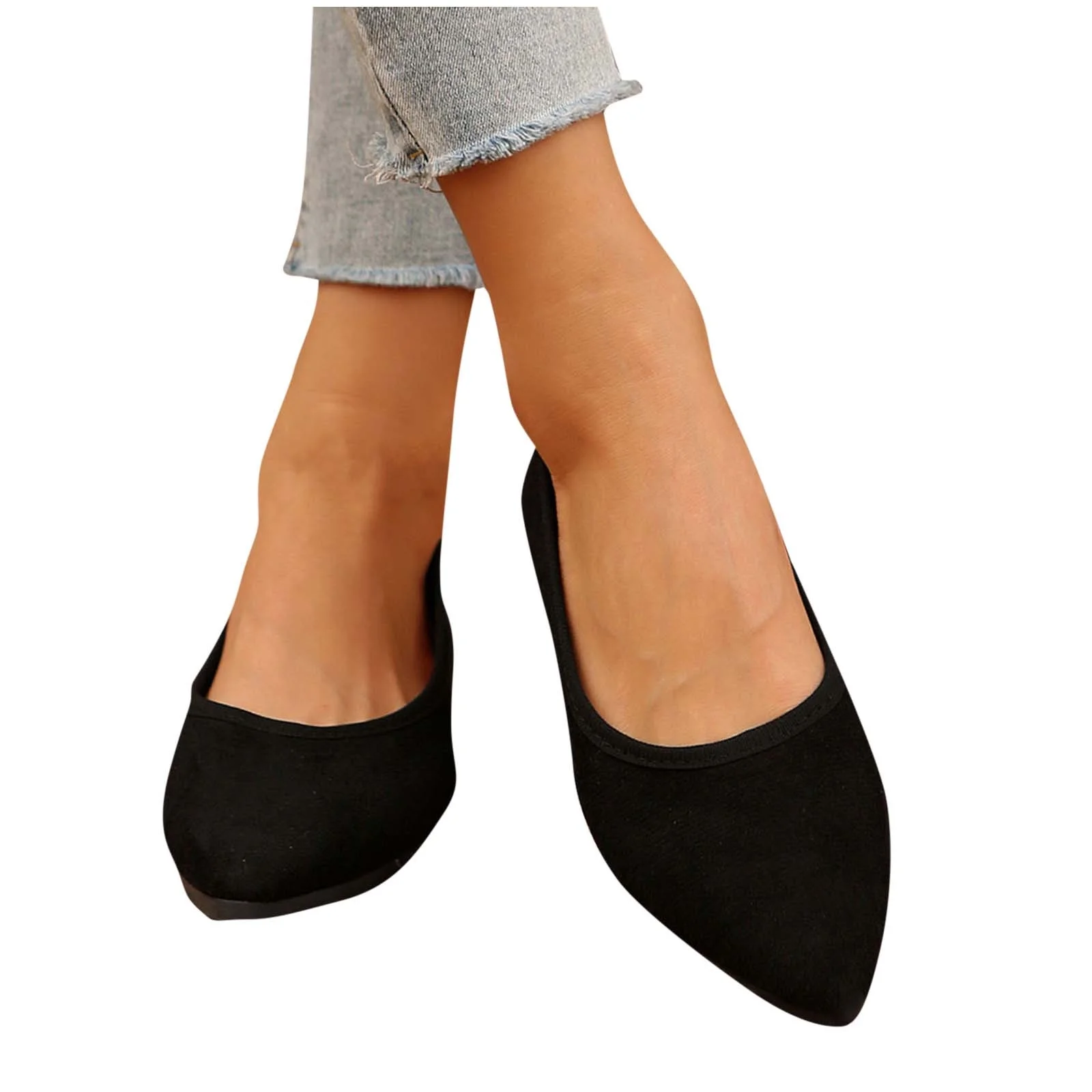 Wowcloth Flat Driving Shoes for Women – Comfortable Slip-On Versatile Casual for Office & Everyday Wear,Plus Size - Image 3