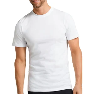 Jockey® Essentials Men's 100% Cotton T-shirt, 3 Pack, Undershirts, Comfort Crew Neck Style, Staycool+ Technology, Sizes Small, Medium, Large, Extra Large, 2XL, 3XL, 6803
