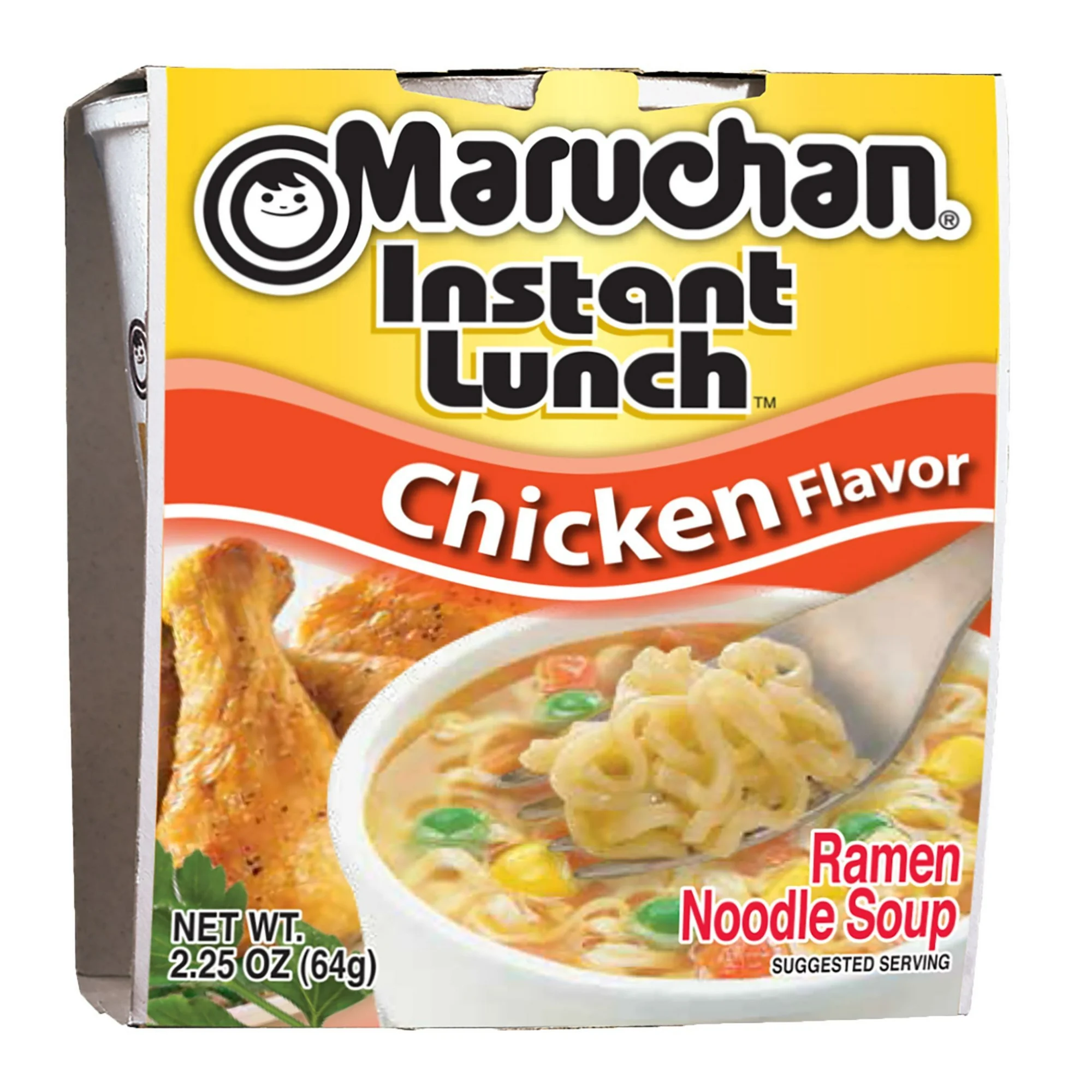 (12 pack) Maruchan Instant Lunch Chicken Flavor Ramen Noodles, 2.25 oz, 6 Count Shelf Stable Cup - Image 5