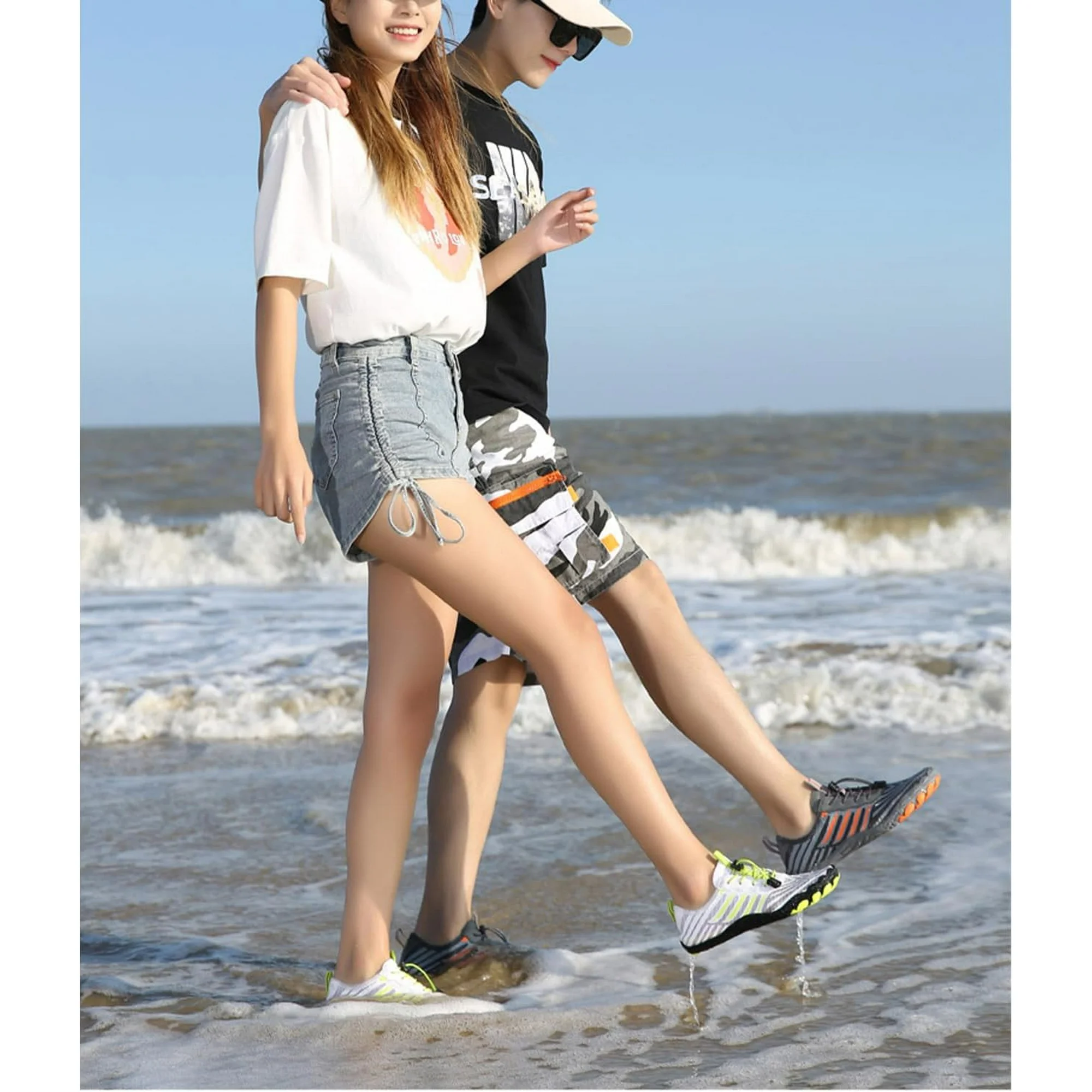 Grounded Barefoot Footwear for Women and Men, Non Slip Hikes Water Shoes , Hiking Bare Foot Unisex, Foot Shaped Sneakers Wide Toe Box - Image 4