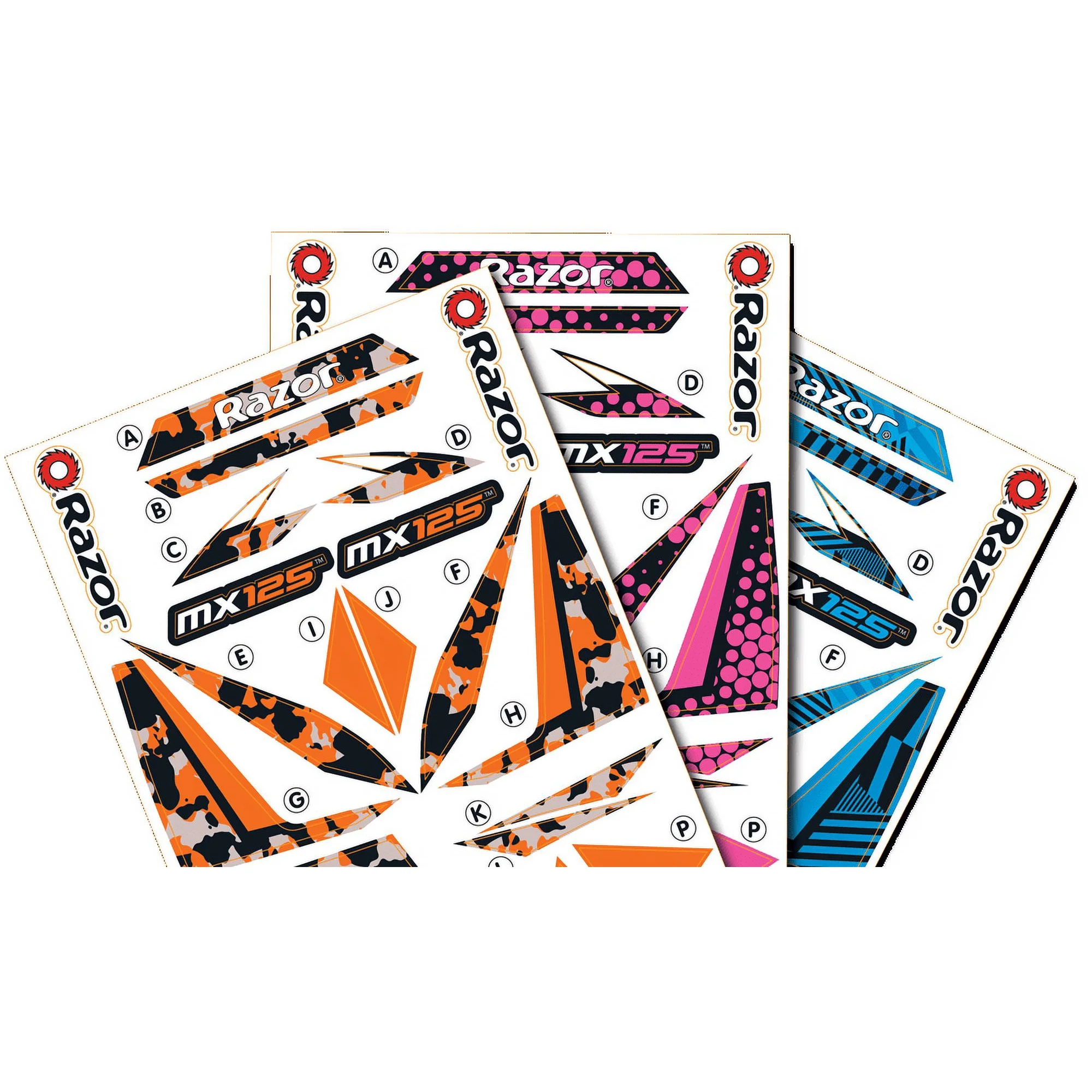 Razor Dirt Rocket MX125 Electric-Powered Dirt Bike - Black with Decal Included, for Child 5+ - Image 2