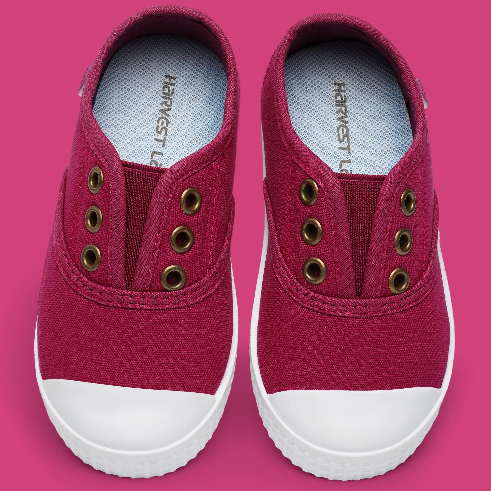 HARVEST LAND Toddler Shoes Soft Girls Boys Canvas Sneakers LightWeight Slip on Shoes for Kids - Image 5