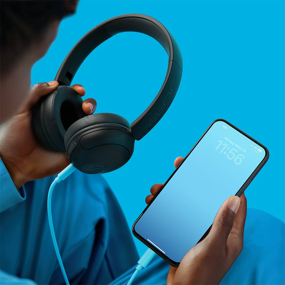 JLab Studio 2 Wireless Headphone- Black - Image 3