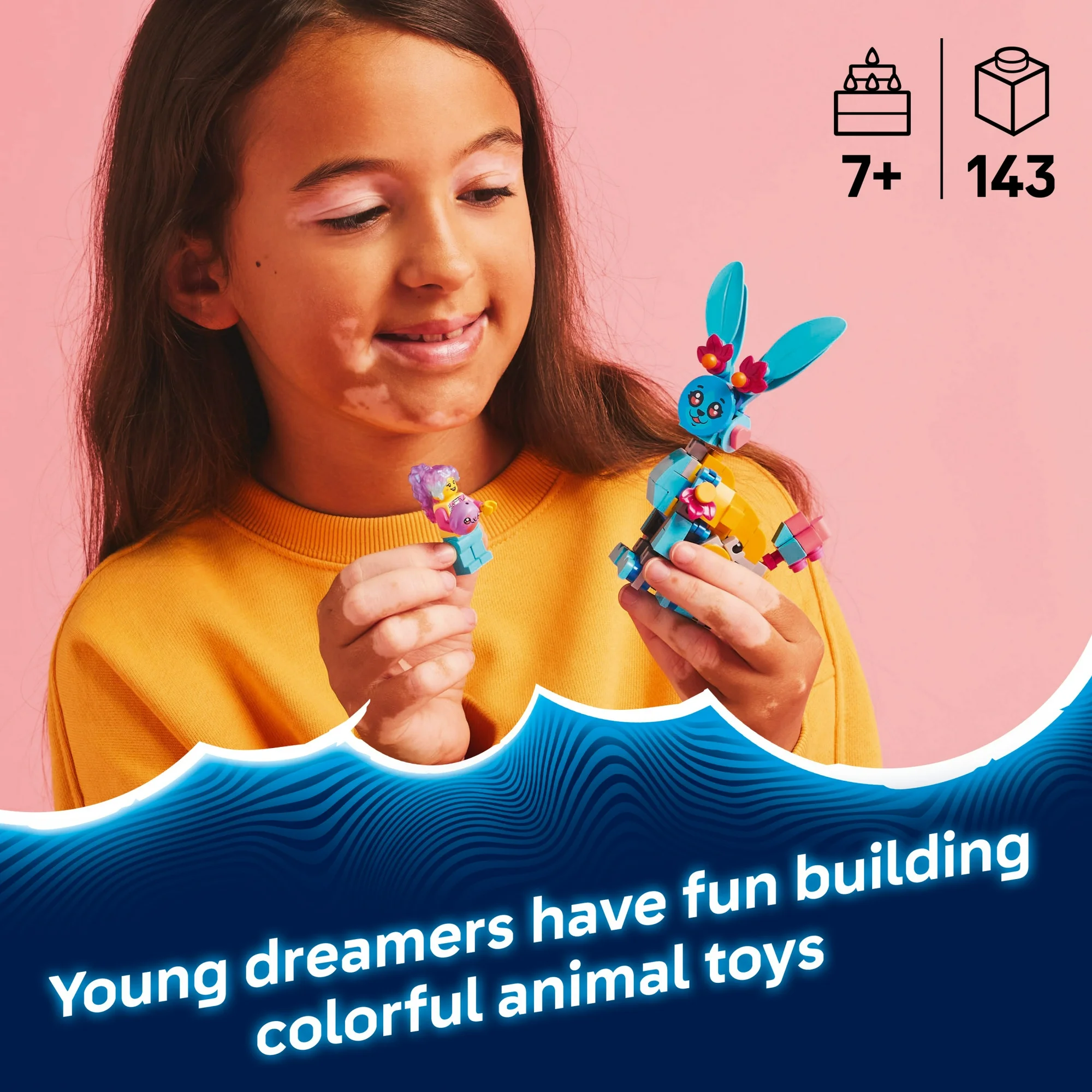 LEGO DREAMZzz Bunchu's Creative Animal Adventures - Fantasy Bunny Toy for Kids, Boys and Girls, Ages 7+ - 20 Building Options - Building Set with Izzie Minifigure - Gift Idea for Birthdays - 71488 - Image 6