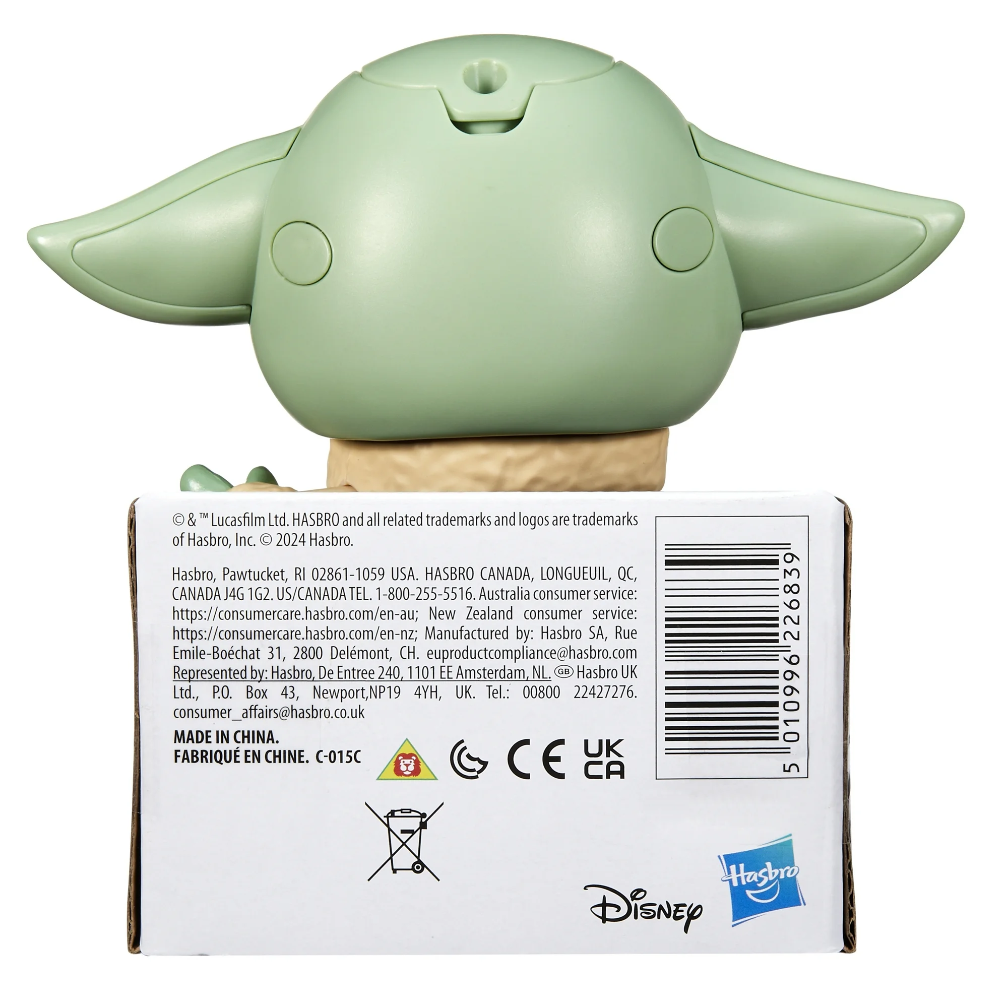 Star Wars Droidables Grogu, Star Wars Electronic Figure, Interactive Toys (4"") - Image 4