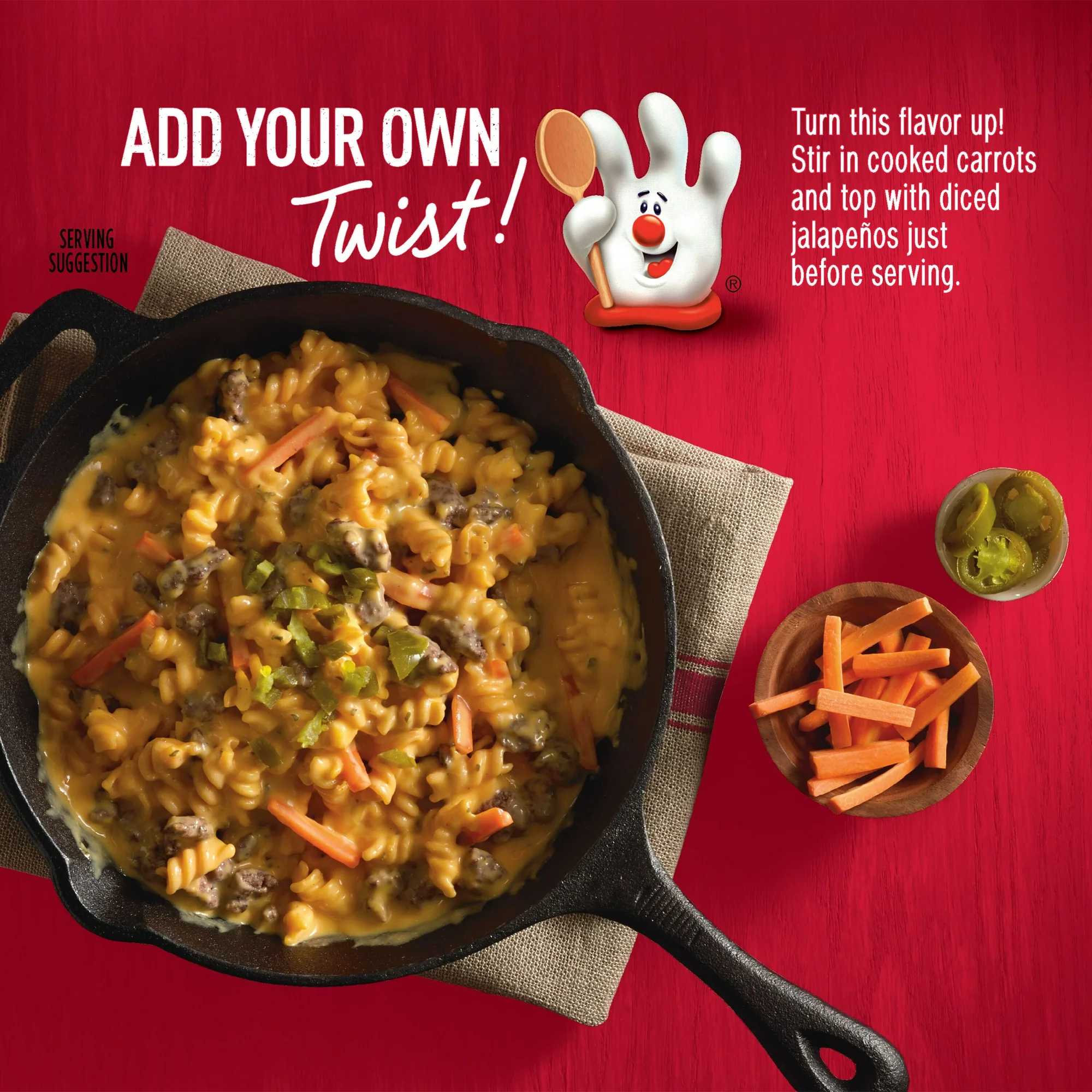 Hamburger Helper Cheesy Ranch Burger, 5.5 oz Box - Image 2