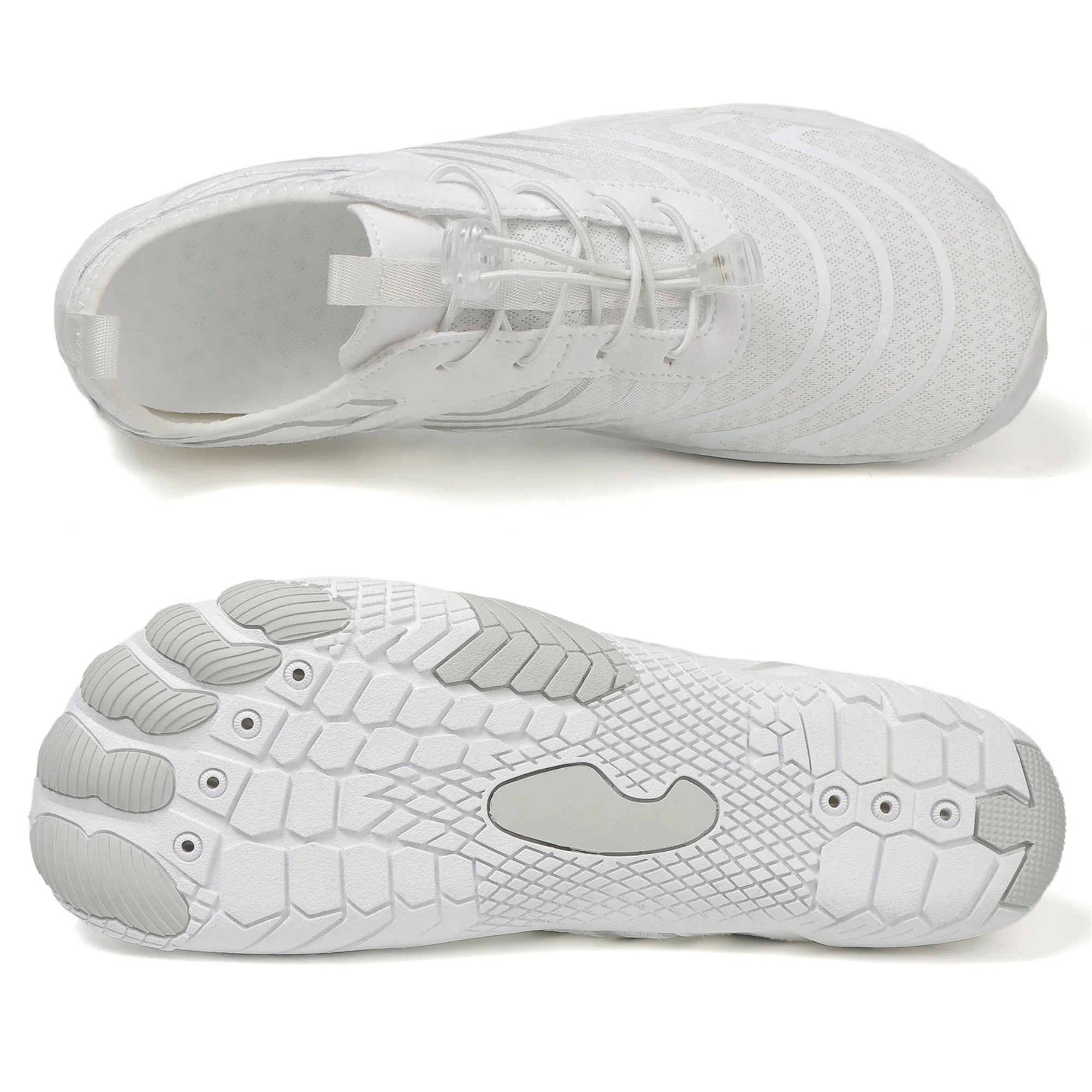 BERANMEY Pro Barefoot Shoes for Women & Men Wide Toe Box Hiking Water Shoes Non-Slip Breathable Barefoot Swim Surf Shoes for Beach Pool Aqua Running & Walking Fast Drainage & Waterproof Design - Image 2