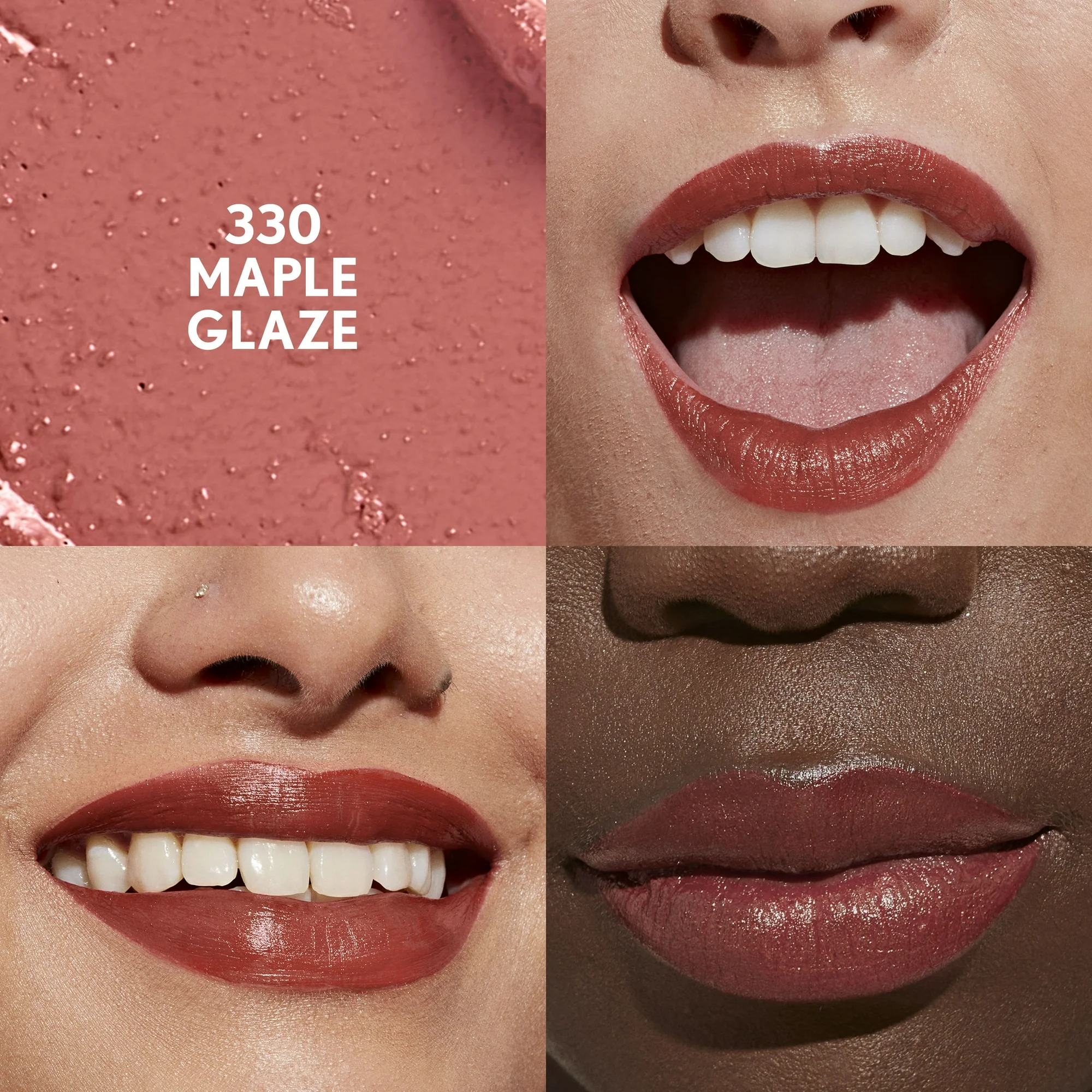 COVERGIRL Clean Lip Color, 330 Maple Glaze, 0.12 oz - Image 7