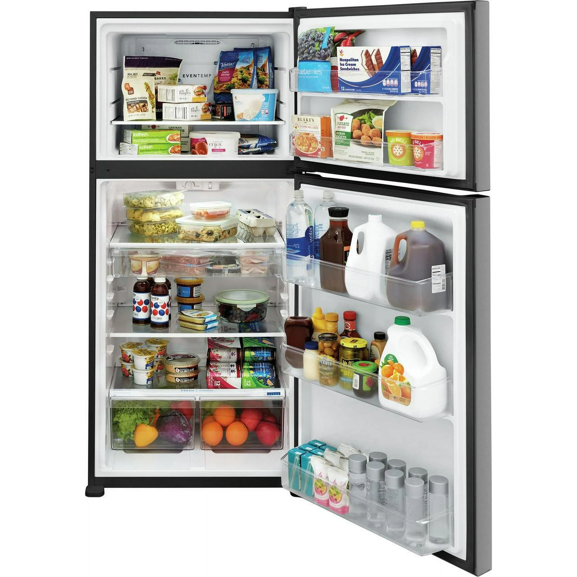 Frigidaire FFTR2045VS 20 Cu. Ft. Top-Freezer Refrigerator, Garage Ready, Stainless Steel - Image 5