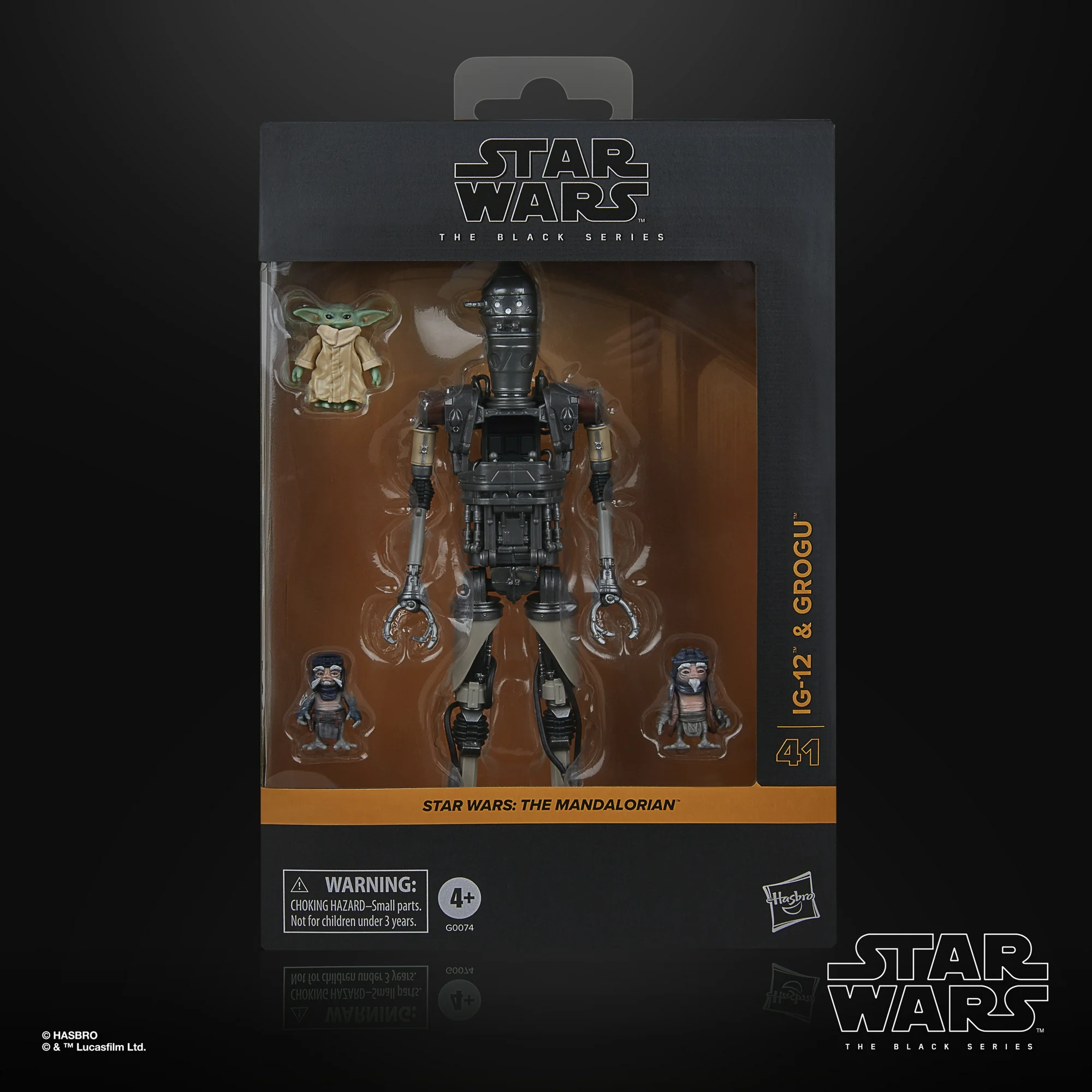 Star Wars the Black Series IG-12 & Grogu Collectible Action Figure (6”) 2-Pack - Image 4