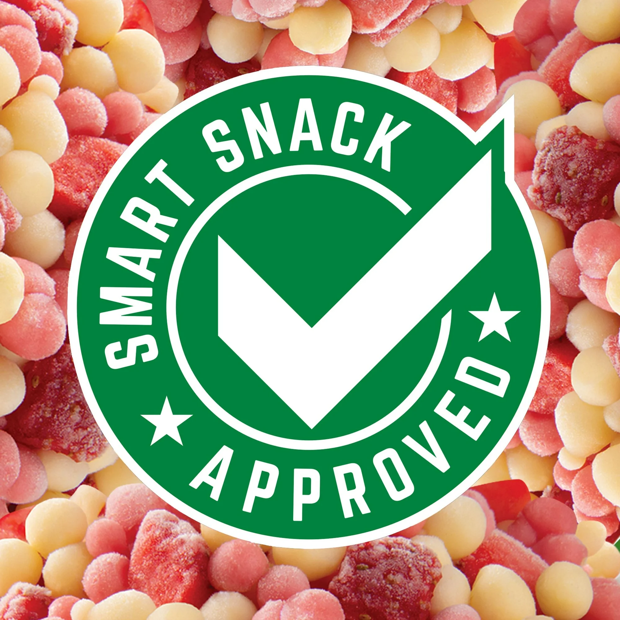 Nature's Premium Fruit Pearls, Frozen Fruit Snack, Strawberry Banana, 2.3 oz, 4 Count Box - Image 3