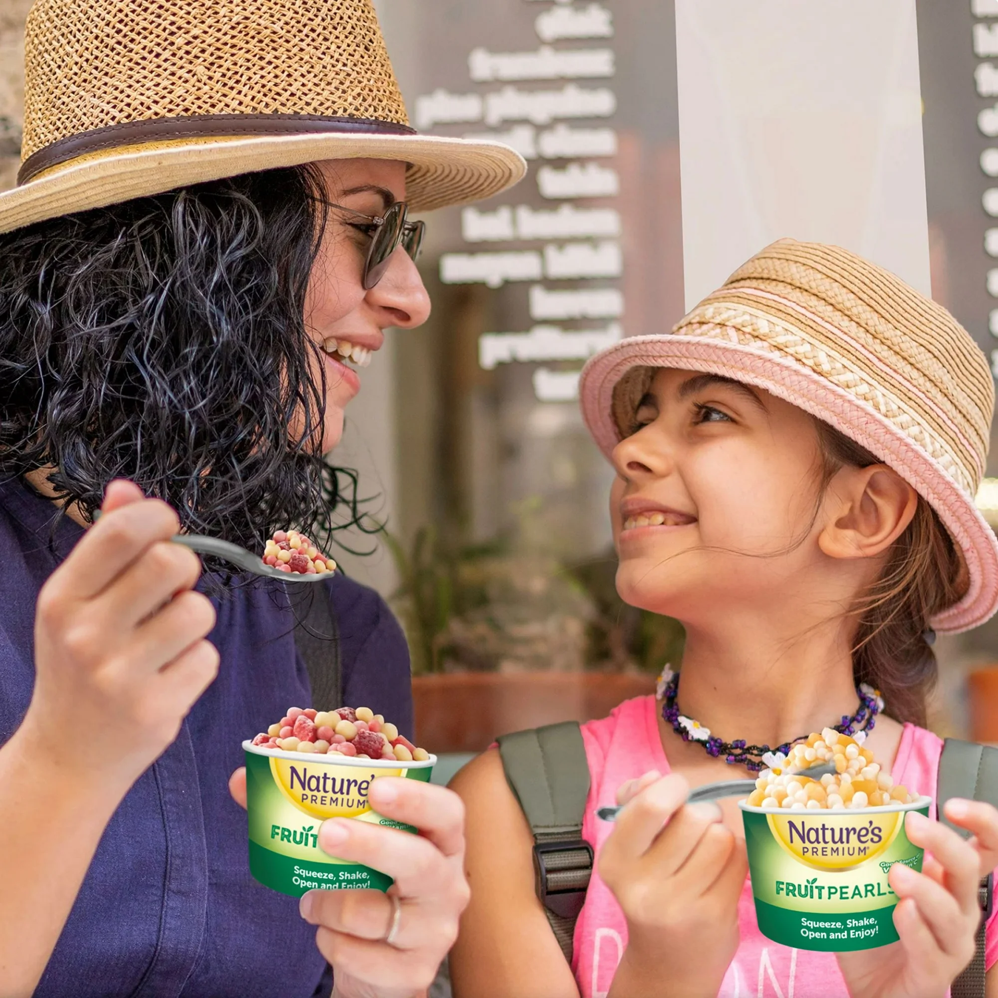 Nature's Premium Fruit Pearls, Frozen Fruit Snack, Strawberry Banana, 2.3 oz, 4 Count Box - Image 4