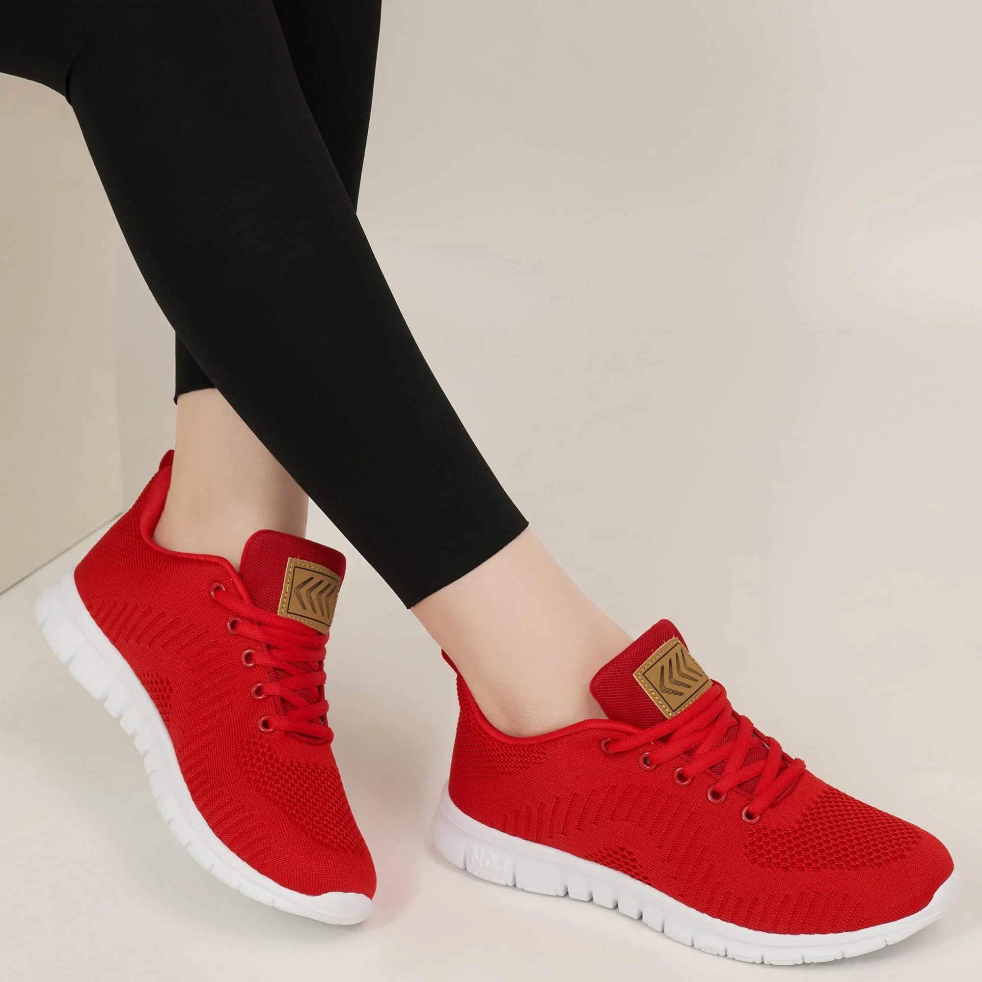 Ecetana Sneakers for Women Walking Shoes Comfortable Breathable Mesh Tennis Shoes - Image 5