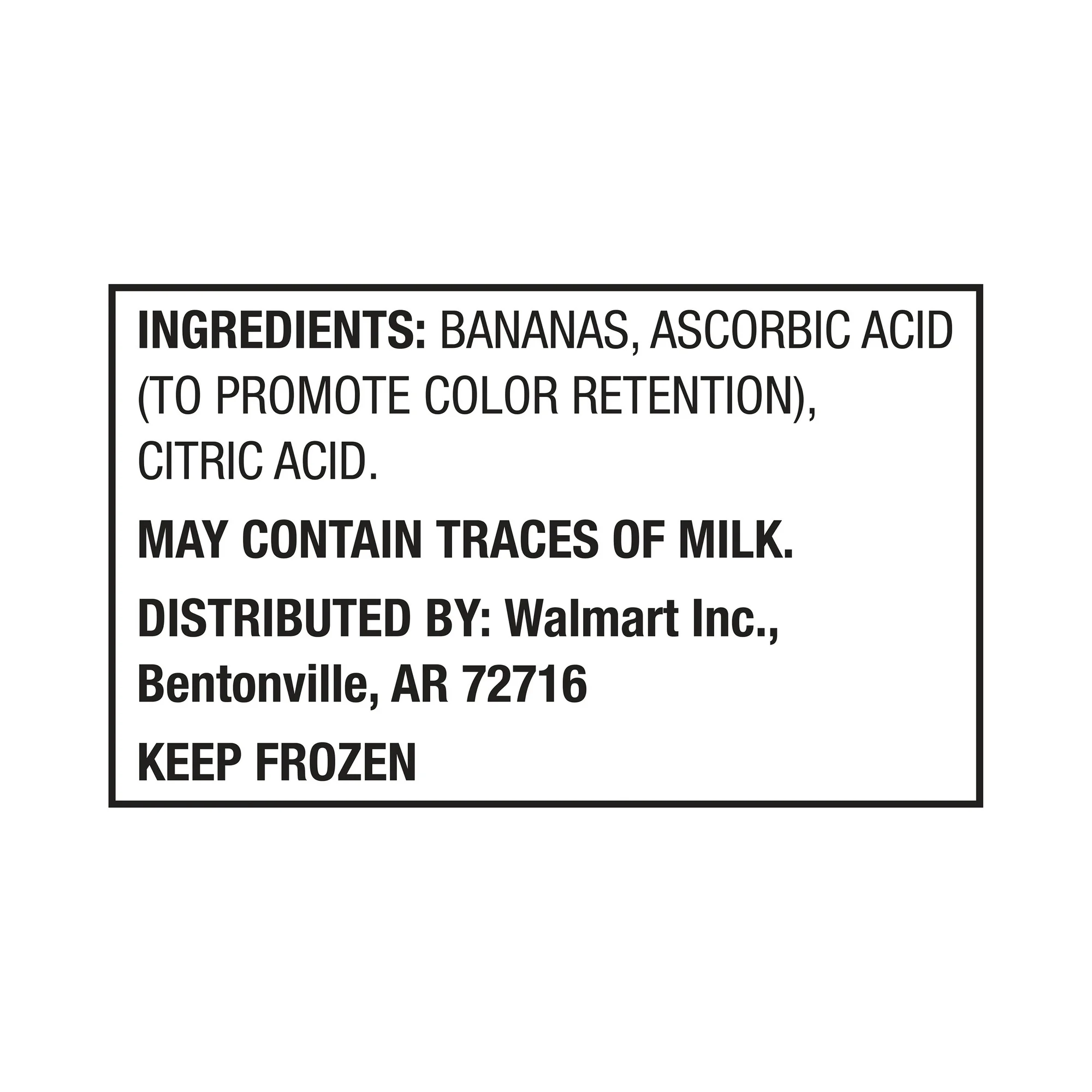 Great Value Sliced Bananas, 16 oz, Bag - Image 5